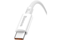 Дата кабель USB 2.0 AM to Type-C 1.0m 5A White Baseus (CAYS001302)