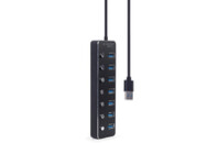 Концентратор Gembird USB 3.0 7 ports (UHB-U3P7P-01)