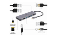 Концентратор Choetech USB-C 5-in-1 (A-CM-COMBO5-05)