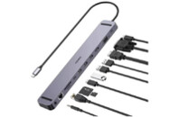 Концентратор Choetech USB-C 11-in-1 (HUB-M20-GY)