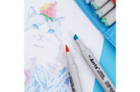 Художественный маркер Arrtx спиртовые Oros ASM-03-PT02, 24 цвета, пастельные оттенки (LC303120)