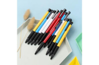Ручка шариковая Comix набор автоматических 0,7 мм синяя 12 шт (PEN-COM-BP102-12K)