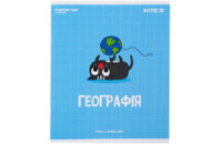 Тетрадь Kite предметная Cat 48 листов, клетка, география (K23-240-21)
