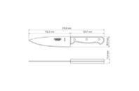 Кухонный нож Tramontina Polywood 152 мм Червоне Дерево (21131/176)