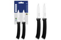Набор ножей Tramontina Felice Black Vegetable 76 мм 2 шт (23490/203)