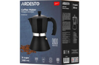 Гейзерная кофеварка Ardesto Gemini Trento 6 чашок (AR0806AIB)