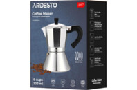 Гейзерная кофеварка Ardesto Gemini Piemonte 6 чашок (AR0806AI)