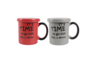 Чашка Limited Edition Time 310 мл Сіра (HTK-049)