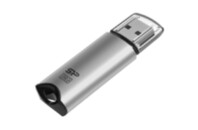 USB флеш накопитель Silicon Power USB 128G SILICON POWER usb3.2 Marvel M02 Aluminum Silver (SP128GBUF3M02V1S)