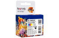 Картридж Barva HP 652 color/F6V24AE, 10 мл (IC-H652C)