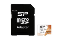 Карта памяти Silicon Power 256Gb microSDXC U3 A1 V30 Superior Color 100R/80W + adapter (SP256GBSTXDU3V20AB)