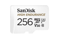 Карта памяти SanDisk 256GB microSD class 10 UHS-I U3 V30 High Endurance (SDSQQNR-256G-GN6IA)