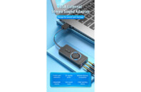 Звуковая плата Vention Audio USB 3х3,5mm jack 0.15m Volume Control (CDRBB)