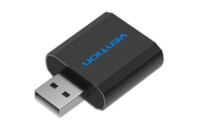 Звуковая плата Vention Audio USB 2х3,5mm jack Metal (VAB-S17-B)