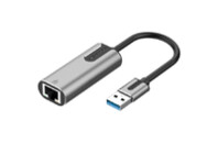Переходник USB 3.0 to Ethernet RJ45 1000Mb Aluminum black Vention (CEWHB)