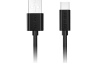Дата кабель USB 2.0 AM to Type-C 2.0m 3A 18W PVC Choetech (AC0003)