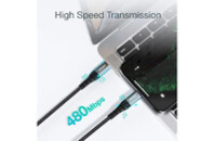 Дата кабель USB-C 3.1 to Lightning 3.0m 20W MFI Choetech (IP0042)