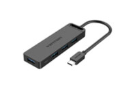 Концентратор Vention USB 3.1 Type-C to 4xUSB 3.0 active black (TGKBB)