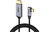 Кабель мультимедийный USB-C to HDMI 1.8m USB 3.1 L-type 4K60Hz Choetech (XCH-1803)