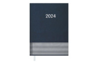 Еженедельник Buromax датированный 2024 PARALLEL A5 синий (BM.2107-02)