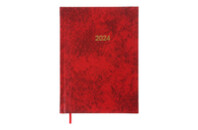 Еженедельник Buromax датированный Base 2024 A5 336 страниц красный (BM.2108-05)