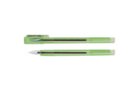 Ручка гелевая Economix PIRAMID 0,5 мм, зеленая (E11913-04)
