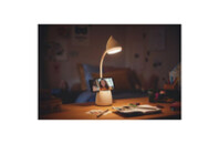 Настольная лампа Philips LED Reading Desk lamp Hat 4.5W, 3000/4000/5700K, 1800mAh (Lithium battery), білий (929003241007)