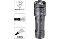 Фонарь Hama Ultra Pro LED Torch L1000 Black (00185801)