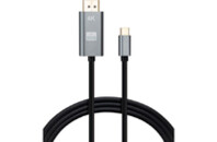 Кабель мультимедийный USB-C to DisplayPort 1.5m v1.2 4K60Hz Vinga (VCPVCCD1215)