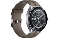 Смарт-часы Xiaomi Watch 2 Pro Bluetooth Silver Case with Brown Leather Strap (1006733)
