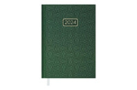 Еженедельник Buromax датированный 2024 VELVET, А5 зеленый (BM.2163-04)