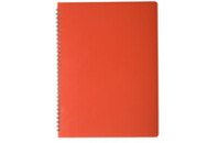 Тетрадь Buromax GLOSS A4 80 листов,клетка Красный (BM.24452151-05)