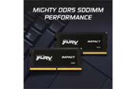 Модуль памяти для ноутбука SoDIMM DDR5 64GB (2x32GB) 5600 MHz FURY Impact Kingston Fury (ex.HyperX) (KF556S40IBK2-64)
