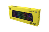 Клавиатура Hator Rockfall 2 Mecha TKL Orange USB Black (HTK-520)