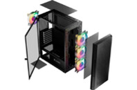 Корпус Logic concept ARAMIS MESH+GLASS ARGB fans 4x120mm BLACK (AT-ARAMIS-10-0000000-0002)