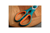 Кухонные ножницы Gusto 21 см Блакитно-помаранчеві (GT-6121)