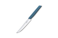 Кухонный нож Victorinox Swiss Modern Steak 12 см Синій (6.9006.122)
