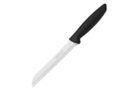 Кухонный нож Tramontina Plenus black для хліба 203 мм (23422/108)
