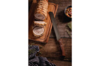 Кухонный нож Tramontina Churrasco Black зубчатий для нарізки 253 мм (22848/110)
