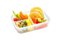 Пищевой контейнер Irak Plastik Fresh прямокутний 1 л 3 відсіки (5242)