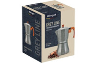 Гейзерная кофеварка Ringel Grey Line 3 чашки (RG-12104-3)