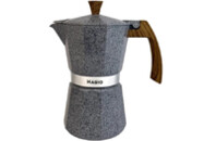 Гейзерная кофеварка Magio Сіра 6 порцій 300 мл (MG-1011)