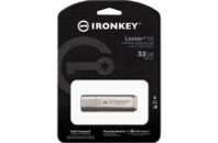 USB флеш накопитель Kingston 32GB IronKey Locker Plus 50 AES Encrypted USB 3.2 (IKLP50/32GB)
