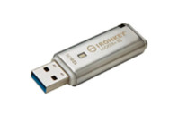 USB флеш накопитель Kingston 128GB IronKey Locker Plus 50 AES Encrypted USB 3.2 (IKLP50/128GB)
