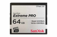 Карта памяти SanDisk 64GB CFast 2.0 Extreme Pro (SDCFSP-064G-G46D)