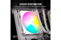 Кулер для корпуса Corsair iCUE AR120 Digital RGB 120mm PWM Fan - White (CO-9050168-WW)