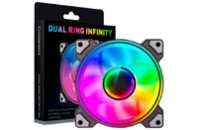Кулер для корпуса Gamemax Dual Ring Infinity BK