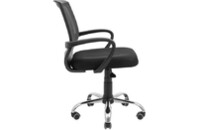 Офисное кресло Richman Стар Хром Пиастра Сетка черная + серая (ADD0003156)