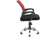 Офисное кресло Richman Спайдер Ю Хром Пиастра Сетка черная+красная (ADD0003056)