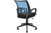 Офисное кресло Richman Спайдер Ю Пластик Пиастра Сетка черная + синяя (ADD0003024)